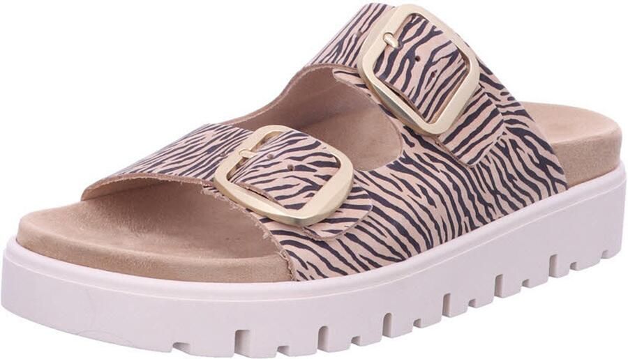 Mustang dames slippers bruin