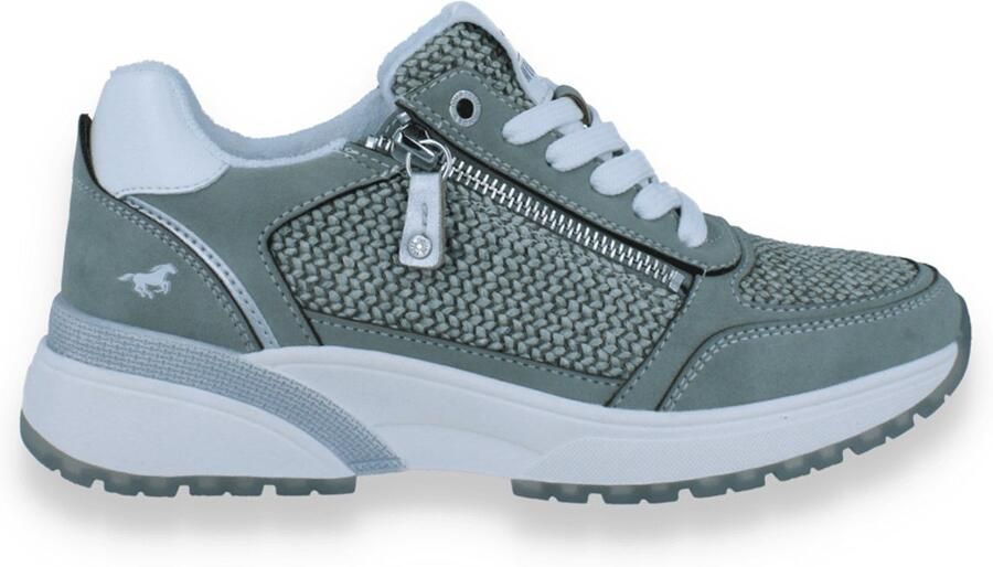 Mustang Dames Sneaker Kaki