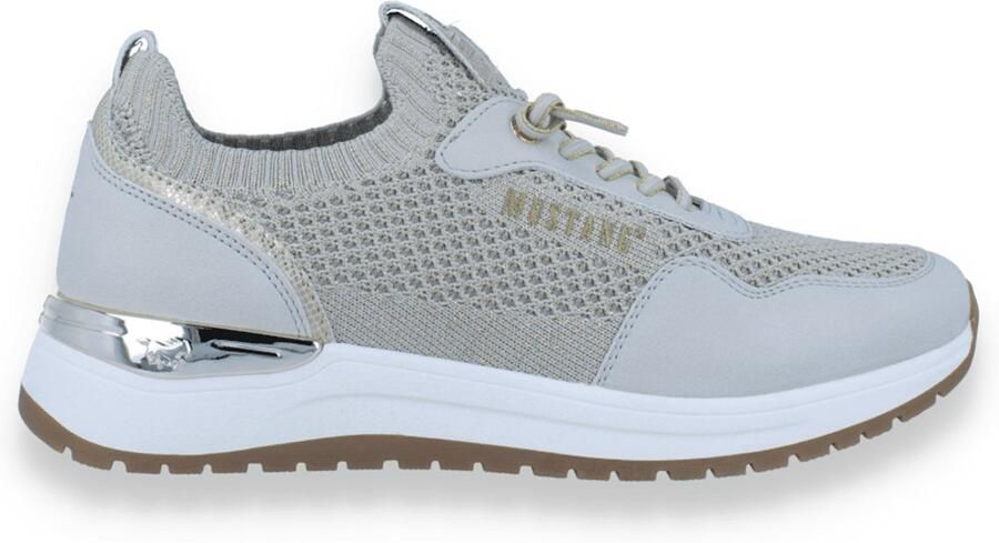 Mustang Dames Sneaker Sand Beige