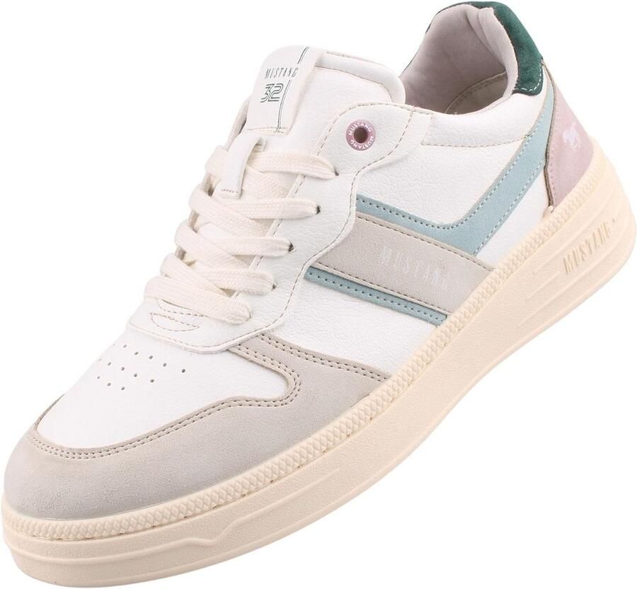 Mustang dames sportschoenen ijs turquoise