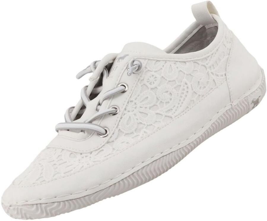 Mustang dames sportschoenen wit