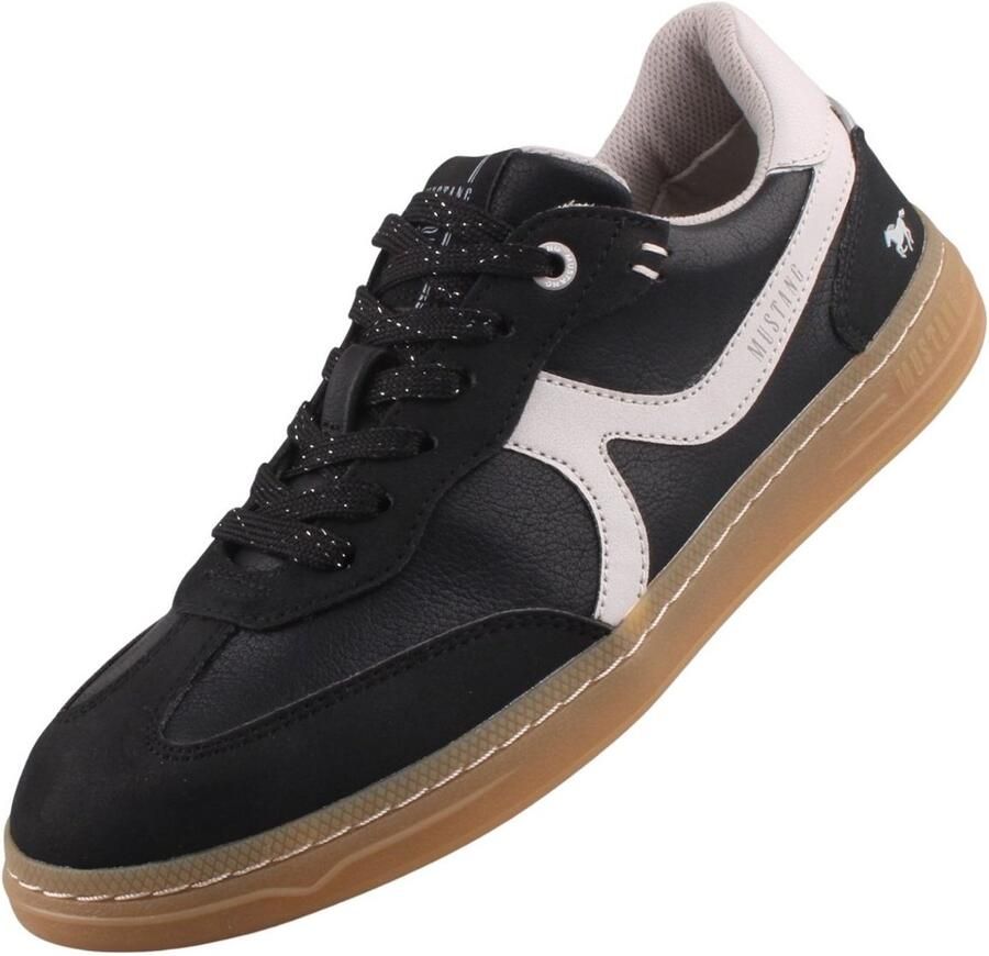 Mustang dames sportschoenen zwart