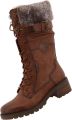 Mustang Shoes Winterlaarzen Haukea Snowboots winterlaarzen met TEX-membraan - Bruin