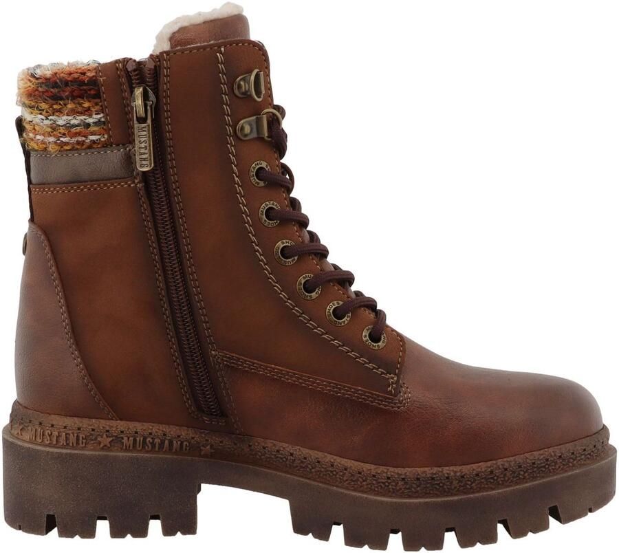 Mustang dames Tex-laarzen gevoerd bruin 36M0062006-whisky