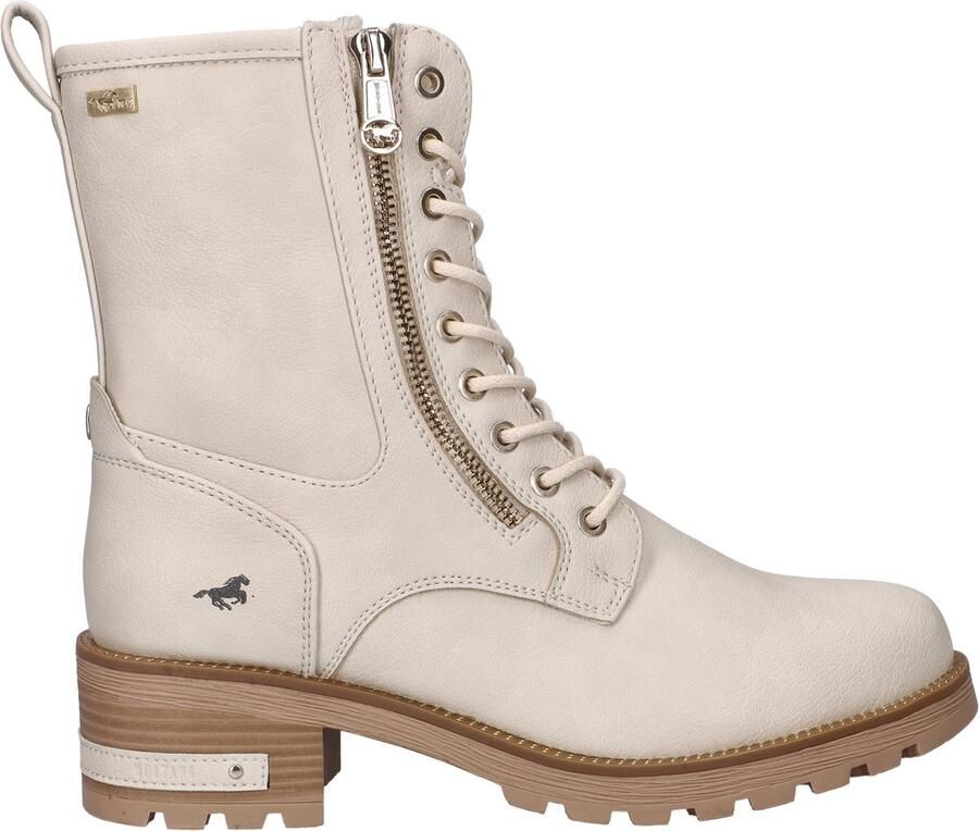 Mustang dames veterboot Off White