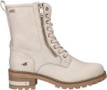 MUSTANG Veterlaarsjes 'Haukea' lichtbeige - Wit