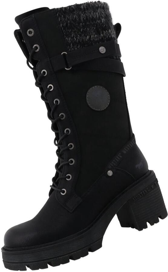 Mustang Shoes Winterlaarzen Madlin Snowboots winterlaarzen met textielkraag