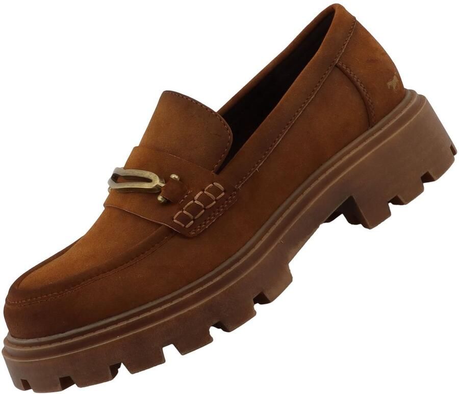 Mustang damesmoccasin bruin 36M0032003-cognac