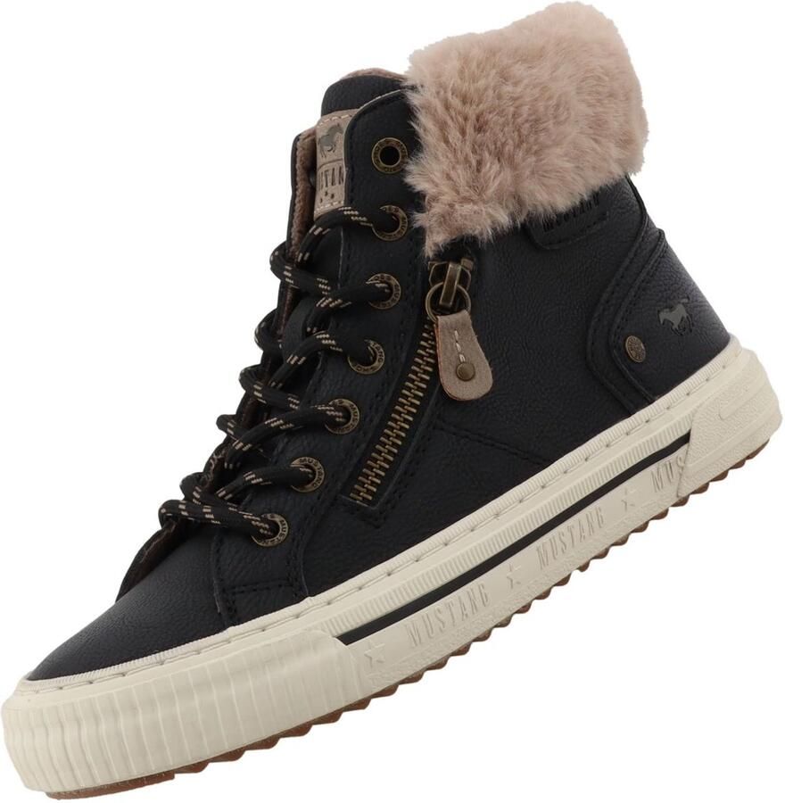 Mustang Shoes Winterlaarzen Kalua Plateausneaker winterboots met ritssluiting