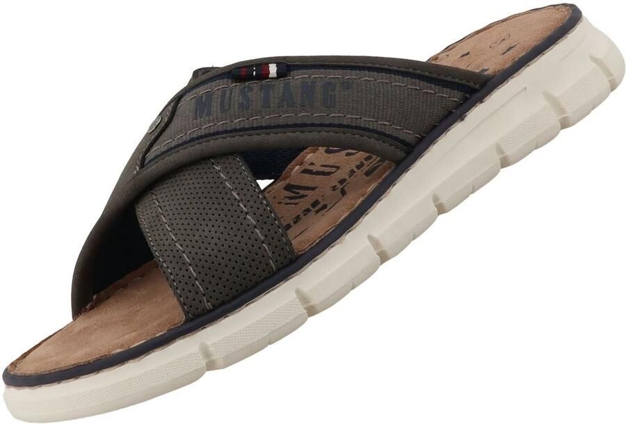 Mustang Slippers Grijs