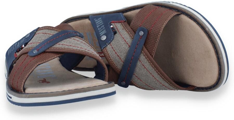 Mustang Heren Slipper Cognac