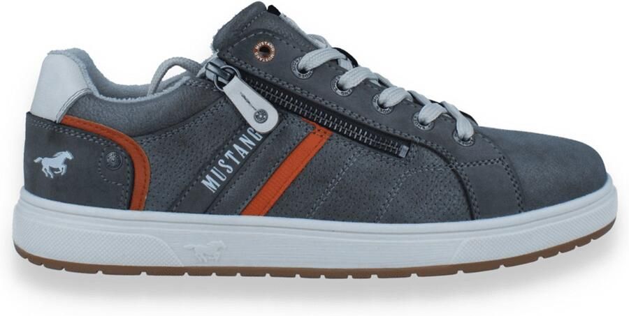 Mustang Heren Sneaker Grijs Grau