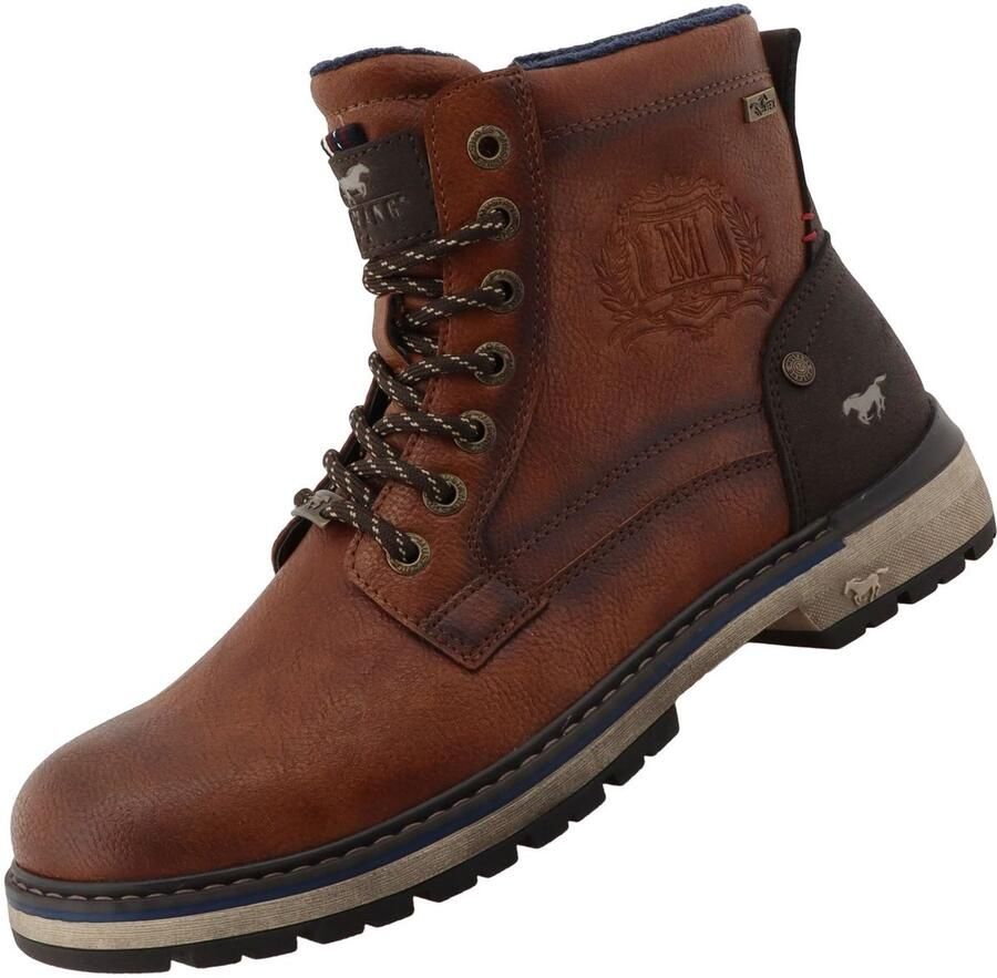 Mustang heren Tex-laarzen lichtbruin 36M0051001-brown