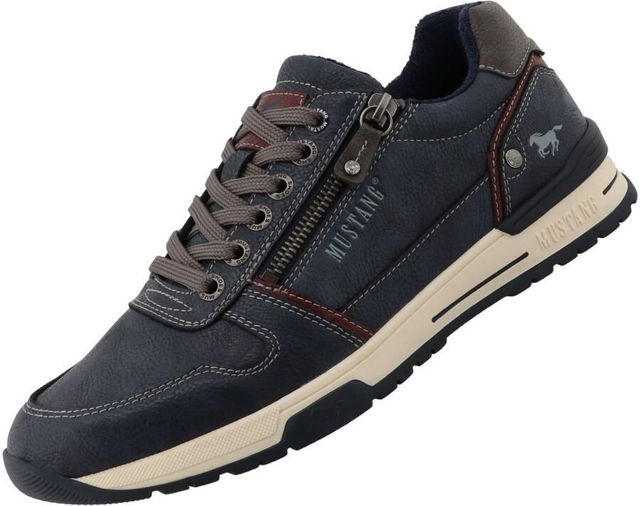 Mustang herensneaker 26M0281006 blauw