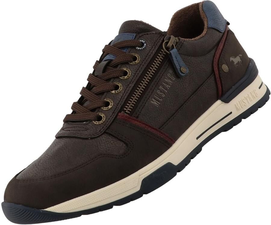 Mustang herensneaker 26M0281006 bruin