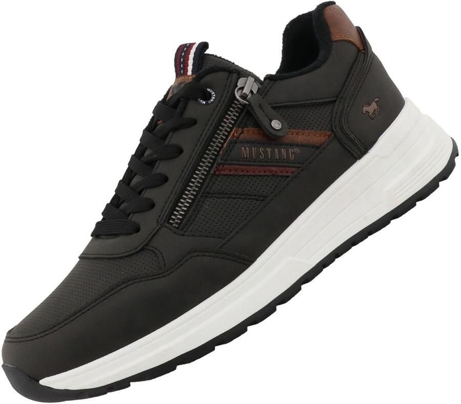 Mustang herensneaker zwart 15M0171001