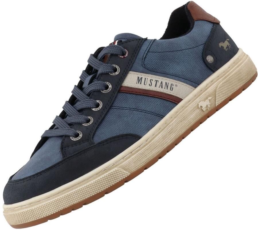 Mustang herentrainers blauw