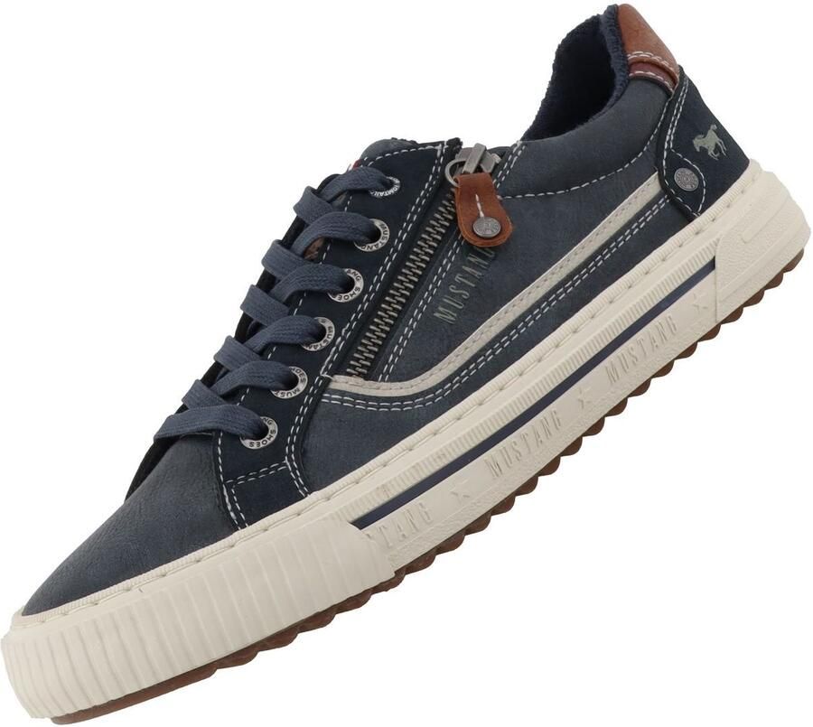 Mustang herentrainers blauw