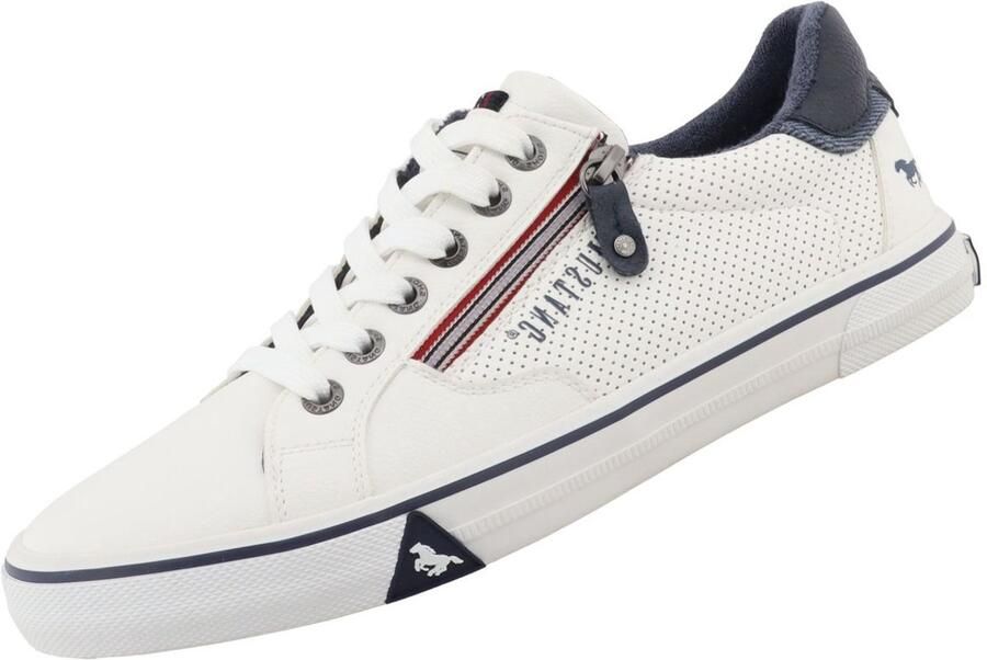 Mustang herentrainers wit