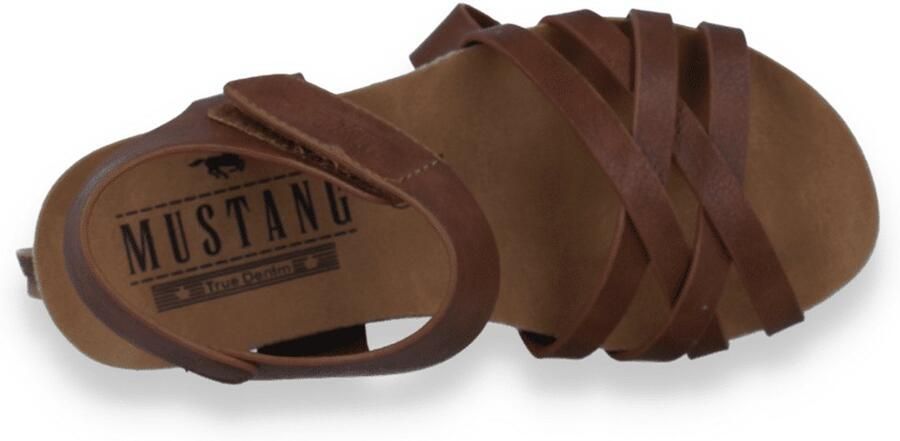 Mustang Meisjes Sandaal Cognac