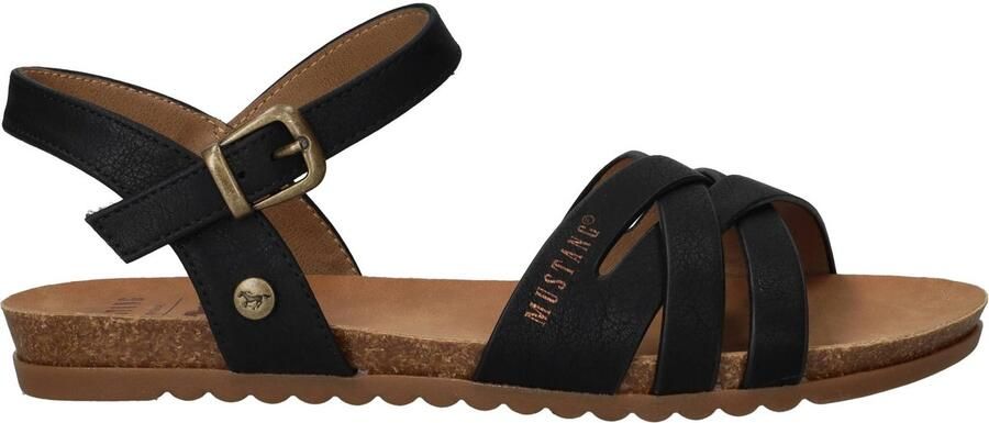Mustang Sandalen Dames Zwart - Foto 2