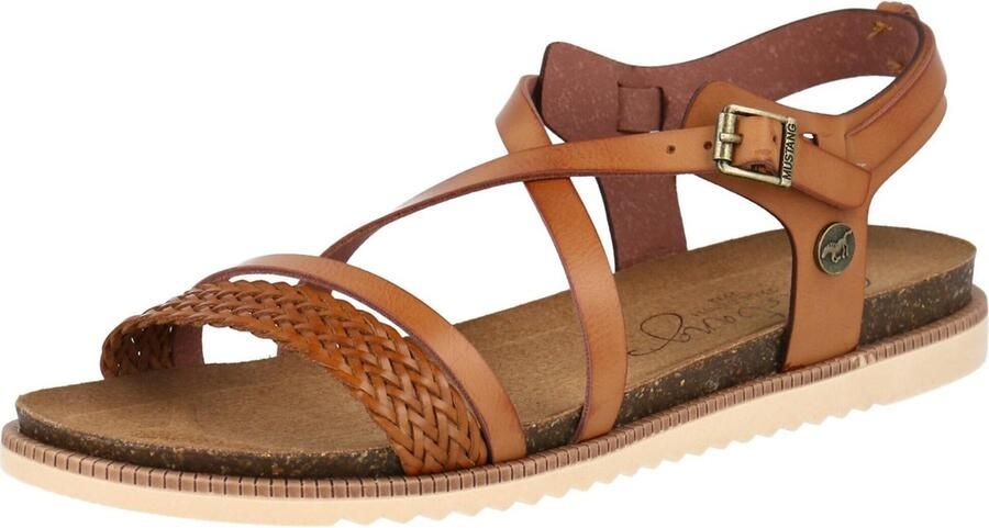 Mustang sandaal Lichtbruin