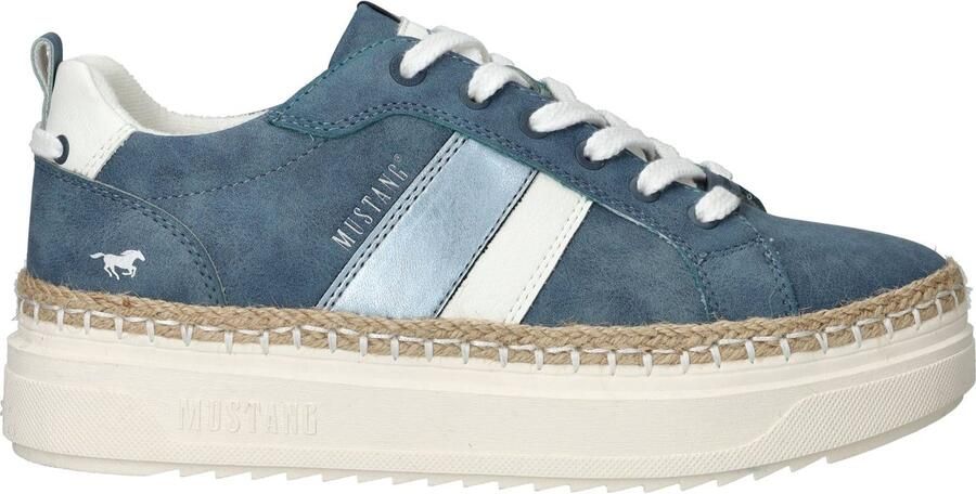 Mustang Sneakers Dames Blauw