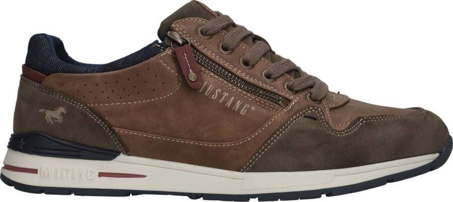 Mustang Shoes Sneakers vrije tijd schoen veterschoen met buitenrits - Foto 13