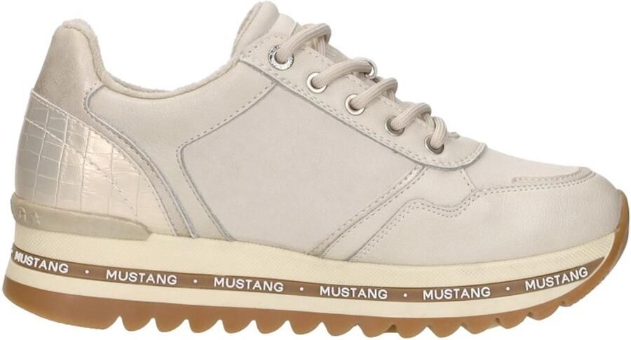 Mustang Sneakers Laag Sneakers Laag Gebroken wit