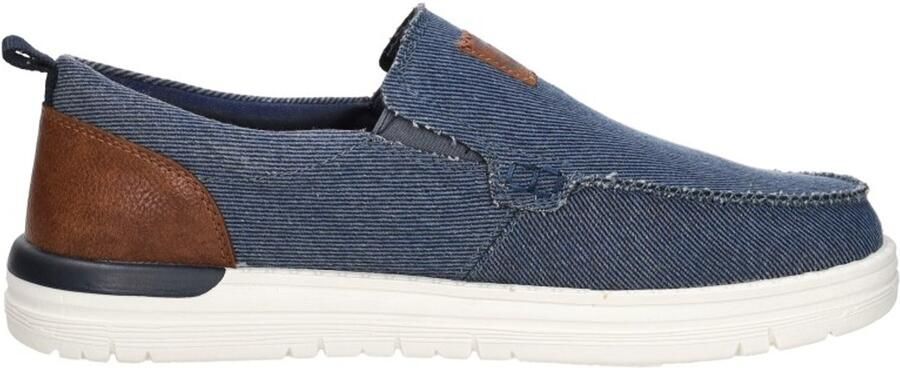 Mustang Sneakers Laag Sportief Blauw