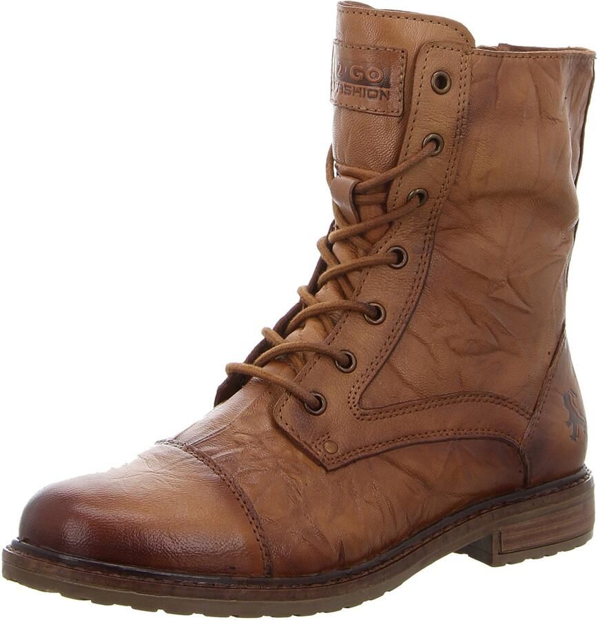 Mustang unisex veterschoenen bruin