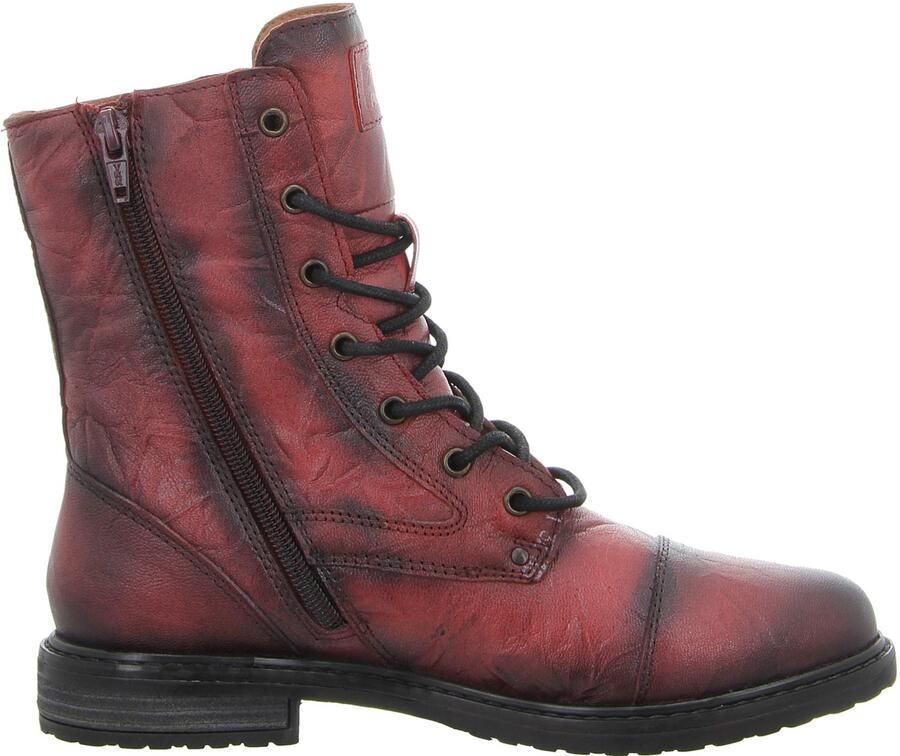 Mustang unisex veterschoenen rood