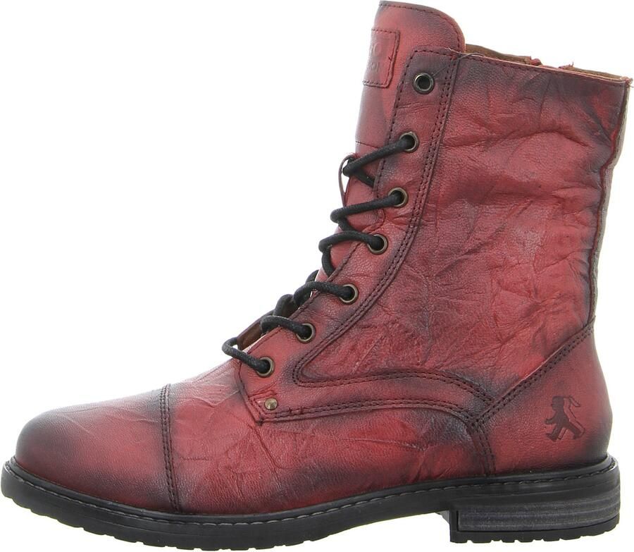 Mustang unisex veterschoenen rood