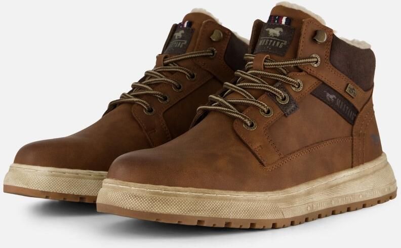 Mustang Veterboots cognac Pu