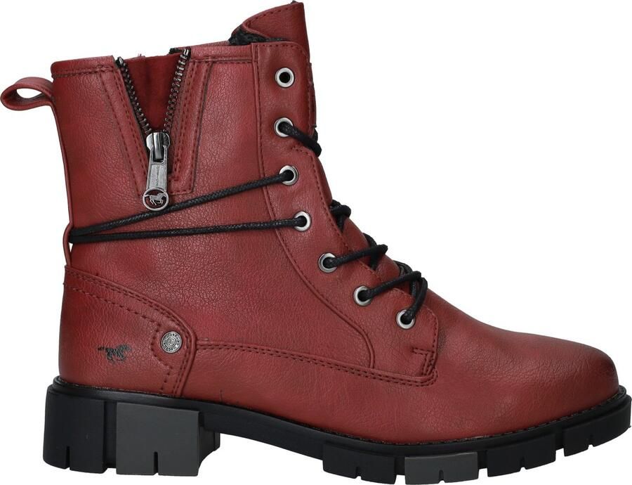 Mustang Veterboots Dames Rood