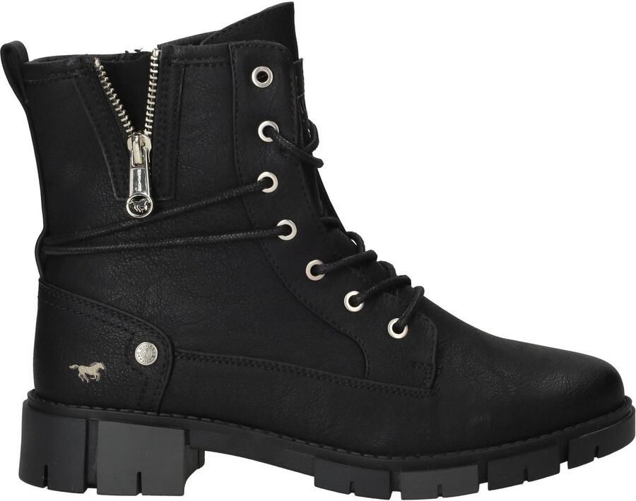 Mustang Veterboots Zwart
