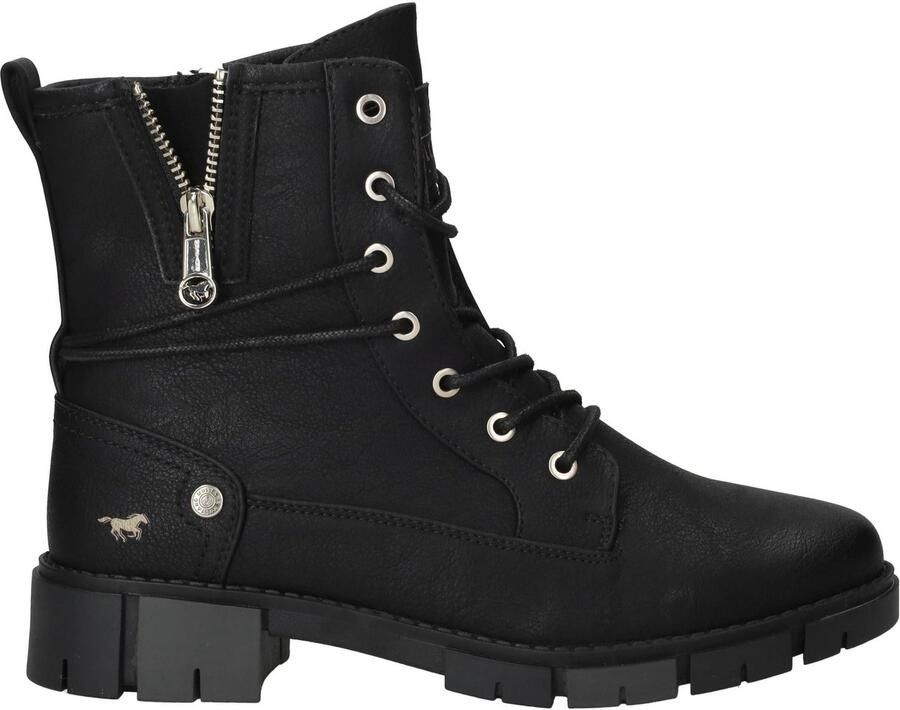 Mustang Veterboots Zwart