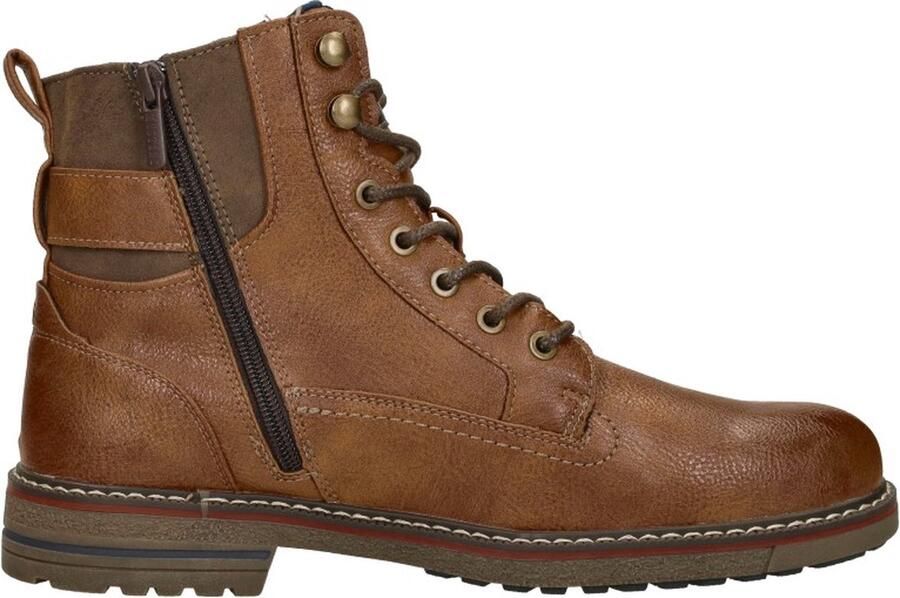 Mustang Shoes Veterschoenen Worker boots herfst schoen laarzen met aantrek lus