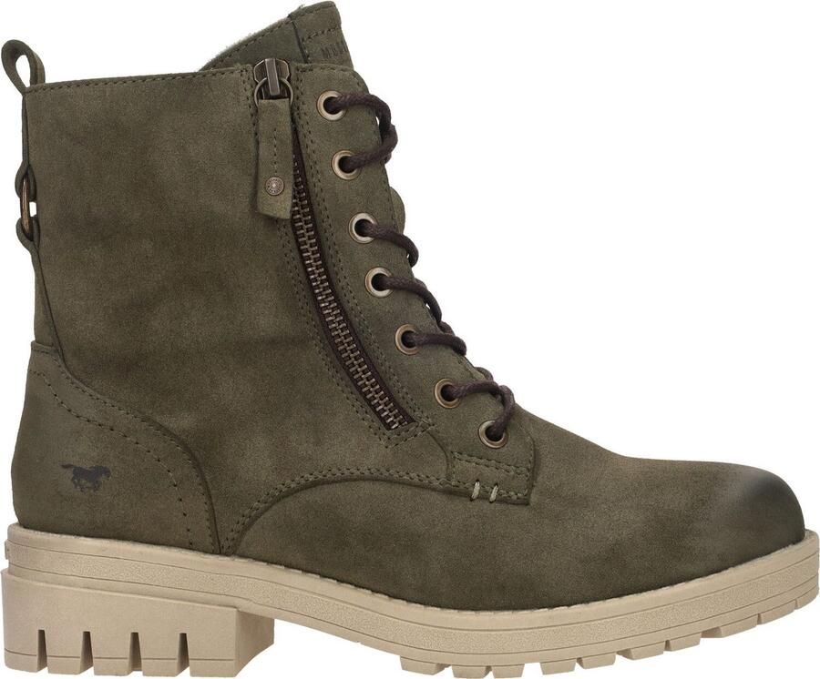 Mustang Veterschoenen Hoog Veterschoenen Hoog Groen