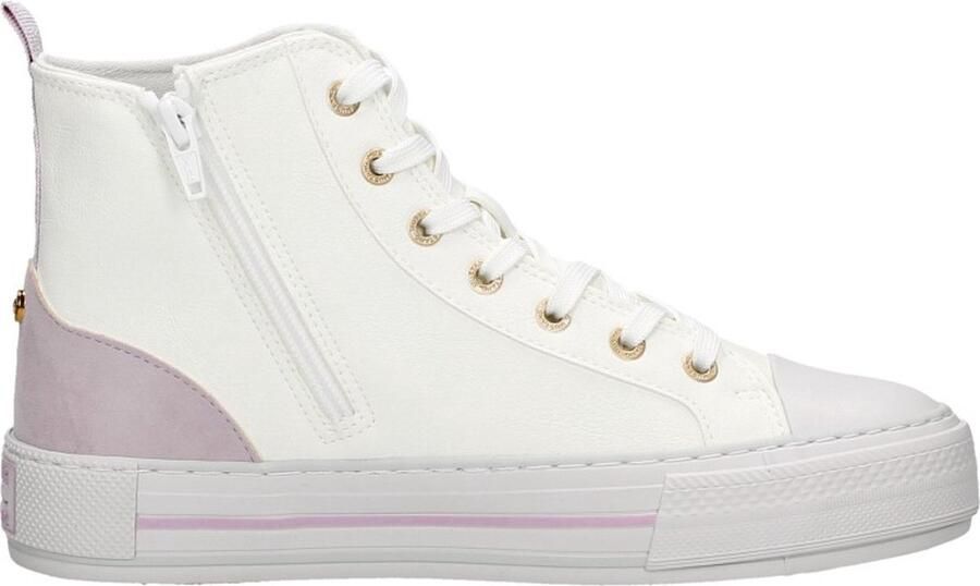 Mustang Veterschoenen Hoog Veterschoenen Hoog wit - Foto 7