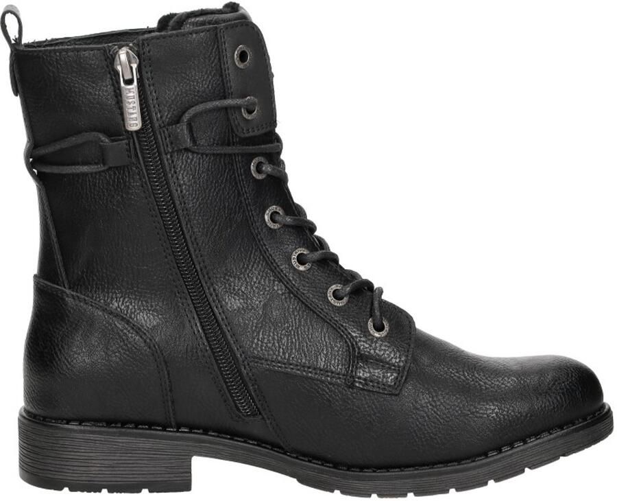 Mustang Veterschoenen Hoog Veterschoenen Hoog Zwart