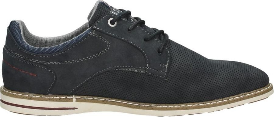 Mustang Shoes Veterschoenen vrijetijdsschoen lage schoen veterschoen met perforatie - Foto 5