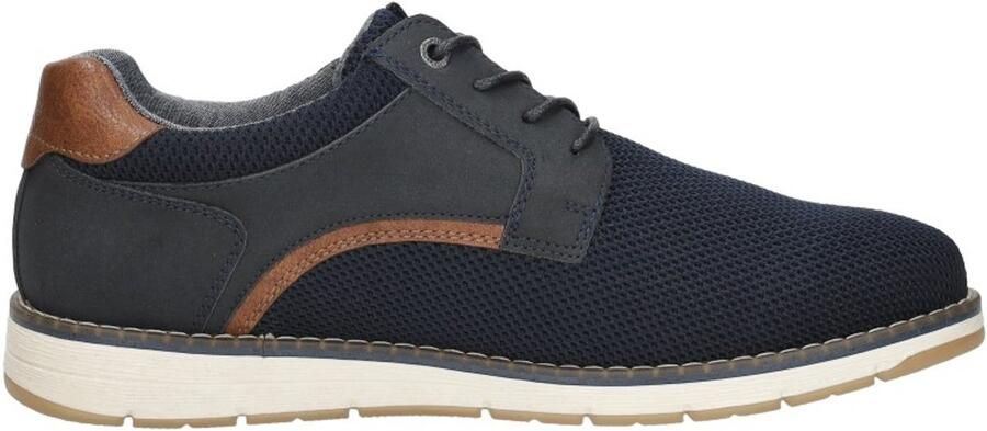 Mustang Veterschoenen Laag Veterschoenen Laag Blauw - Foto 2