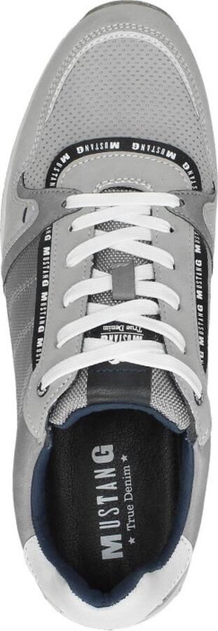 Mustang Veterschoenen Laag Veterschoenen Laag licht grijs - Foto 7