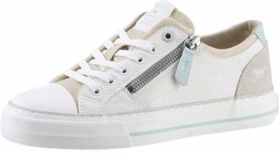 Mustang Shoes Sneakers met zijrits vrijetijdsschoen lage schoen veterschoen