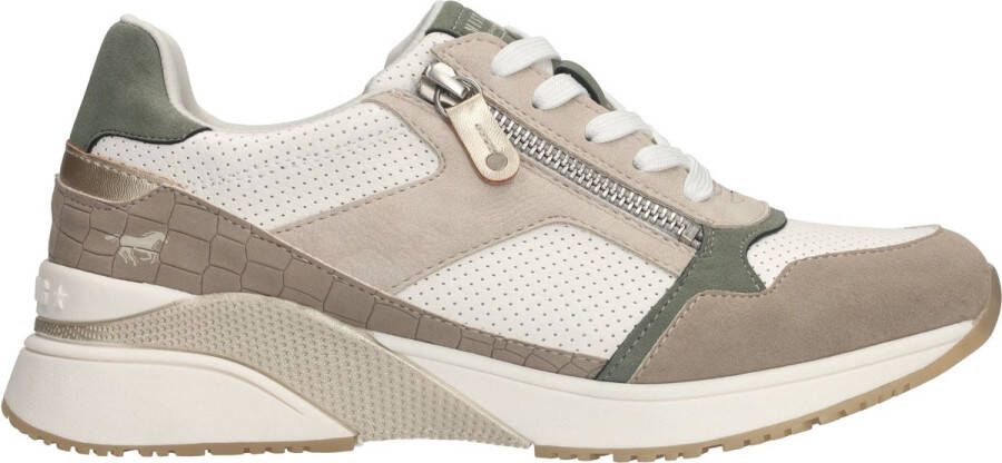 Mustang Veterschoenen Laag Veterschoenen Laag Beige