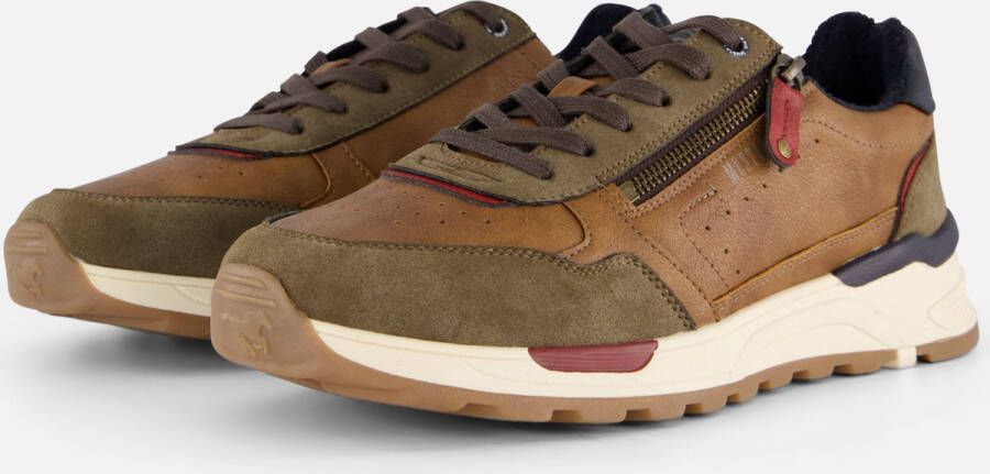 Mustang Sneakers bruin Synthetisch - Foto 2