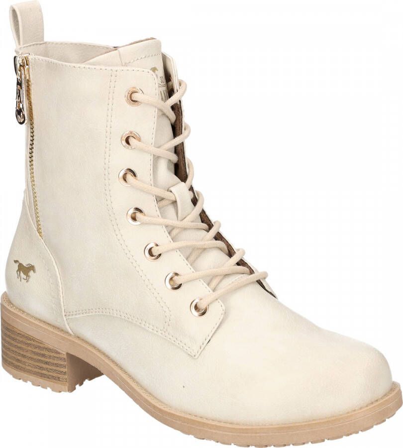 Mustang Veterboot Vrouwen Beige