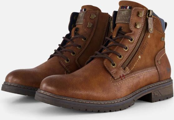 Mustang Veterboots bruin Pu