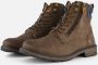 Mustang Shoes Hoge veterschoenen met zijrits voor gemakkelijker instappen - Thumbnail 1